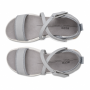 ecco Chunky Sandal W – Silver Grey