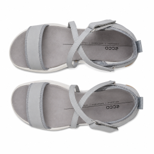 ecco Chunky Sandal W – Silver Grey